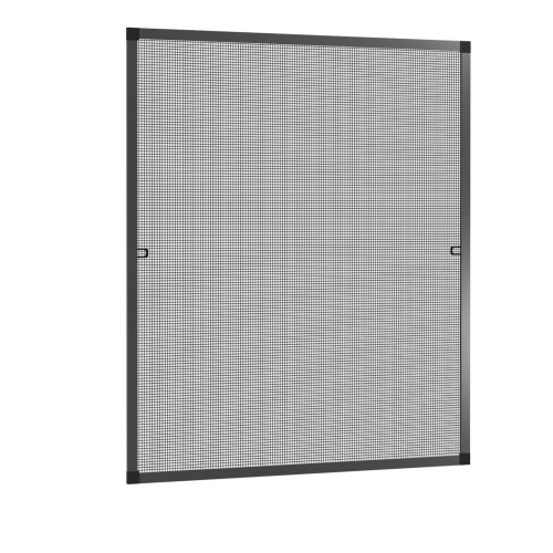 Zanzariera finestra, tenda antimosche, anti insetti, con telaio in alluminio, bianco o antracite Zanzariera finestra, tenda antimosche, anti insetti, con telaio in alluminio, bianco o antracite