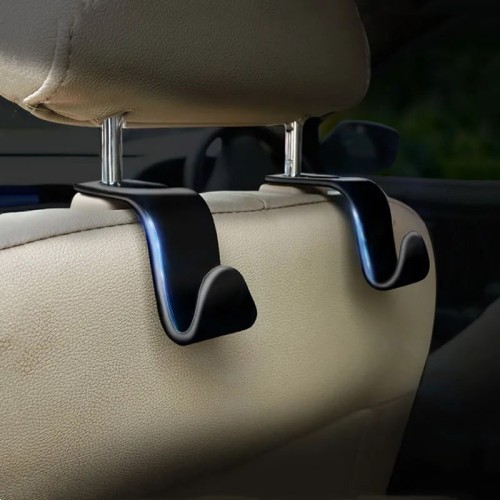 Haken Auto, Jacke Haken, Sitzhaken Kopfstütze, schwarz, strapazierfähig, 2 Stück Haken Auto, Jacke Haken, Sitzhaken Kopfstütze, schwarz, strapazierfähig, 2 Stück