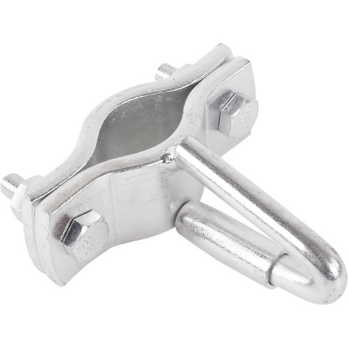 Gancio di sicurezza per rimorchio con occhiello universale zincato, ideale per roulotte e rimorchi Gancio di sicurezza per rimorchio con occhiello universale zincato, ideale per roulotte e rimorchi