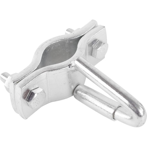 Gancio di sicurezza per rimorchio con occhiello universale zincato, ideale per roulotte e rimorchi Gancio di sicurezza per rimorchio con occhiello universale zincato, ideale per roulotte e rimorchi