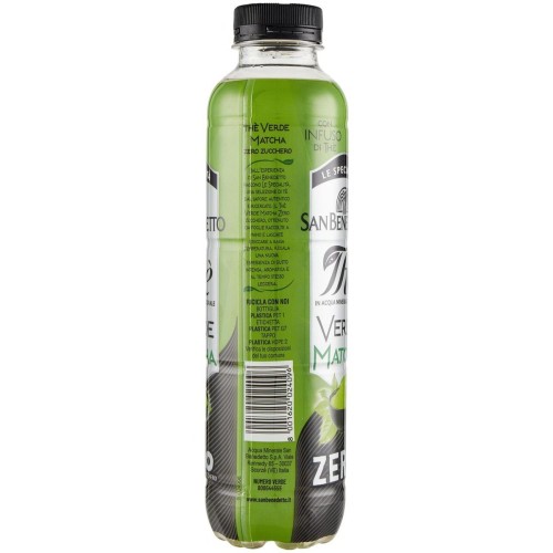 San Benedetto Thè Verde Matcha Zero - Senza Zuccheri - Bottiglia 400ml San Benedetto Thè Verde Matcha Zero - Senza Zuccheri - Bottiglia 400ml