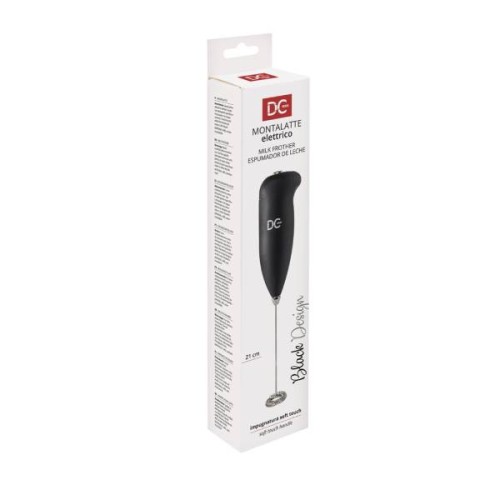 Frullino Montalatte Elettrico 21.0 cm, nero