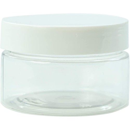 Contenitore da 120 ml, Barattolo di Plastica Vuoto, per creme, liquidi, perline, multi uso