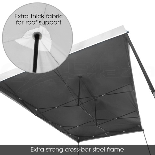 Gazebo professionale per esposizione fiere eventi giardino 3 x 6 m