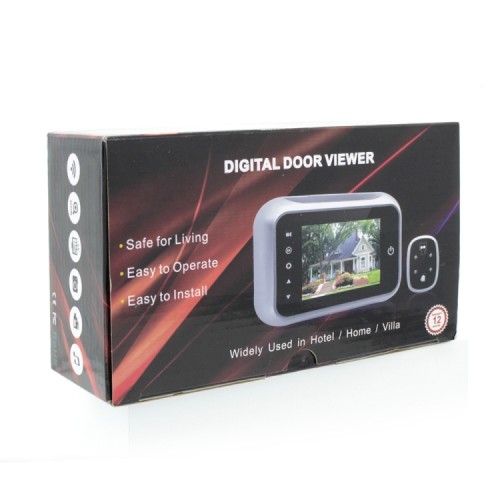 Peephole numérique, avec affichage de couleur et 3,5-inch Night Viewer vision Peephole numérique, avec affichage de couleur et 3,5-inch Night Viewer vision