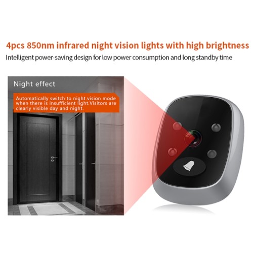 Peephole numérique, avec affichage de couleur et 3,5-inch Night Viewer vision Peephole numérique, avec affichage de couleur et 3,5-inch Night Viewer vision