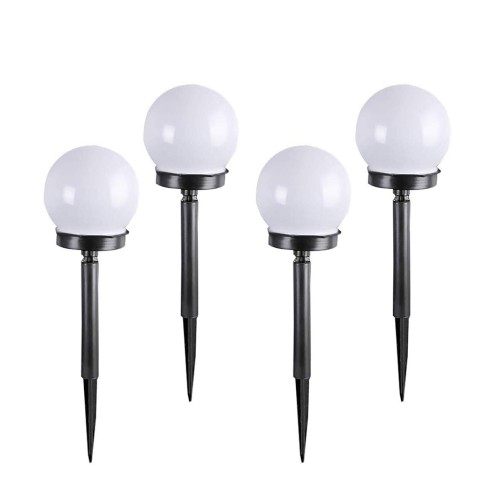 Projecteur, lampe solaire, lampadaire, éclairage de jardin, marchepied, 4 pièces, LED Projecteur, lampe solaire, lampadaire, éclairage de jardin, marchepied, 4 pièces, LED