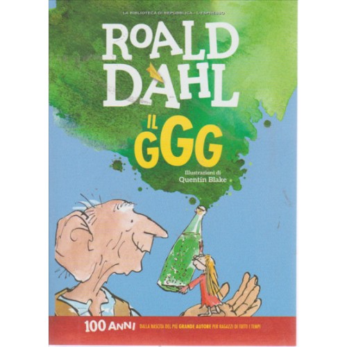 Il GGG, il Grande Gigante Gentile, di Roald Dahl, libro usato, riciclare