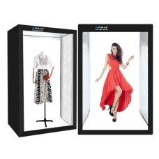 Studio fotografico professionale con luci led, dimensione 200 x 120 x 80 cm