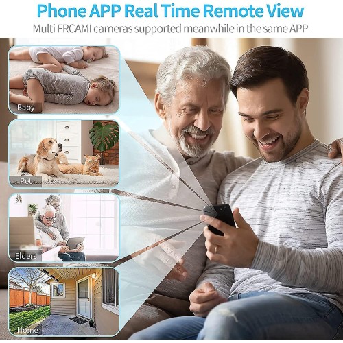 Telecamera, microcamera spia, 1080P HD, Wifi, con sensore di movimento e visione notturna Telecamera, microcamera spia, 1080P HD, Wifi, con sensore di movimento e visione notturna
