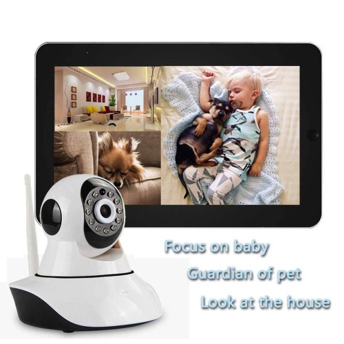 telecamera ip camera hd 720p wireless led ir lan motorizzata wifi rete internet