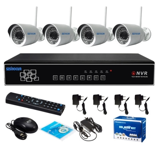 Set Telecamera Video sorviglianza,SZSINOCAM, Wifi, SN-NVK1304 Set Telecamera Video sorviglianza,SZSINOCAM, Wifi, SN-NVK1304
