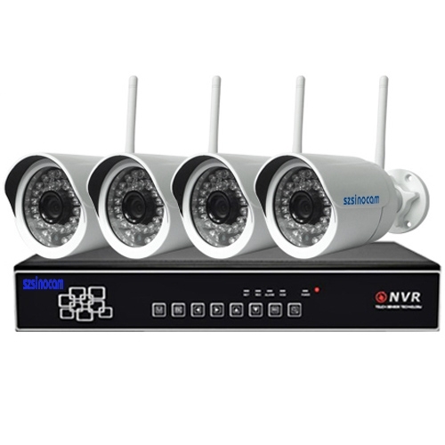 Set Telecamera Video sorviglianza,SZSINOCAM, Wifi, SN-NVK1304