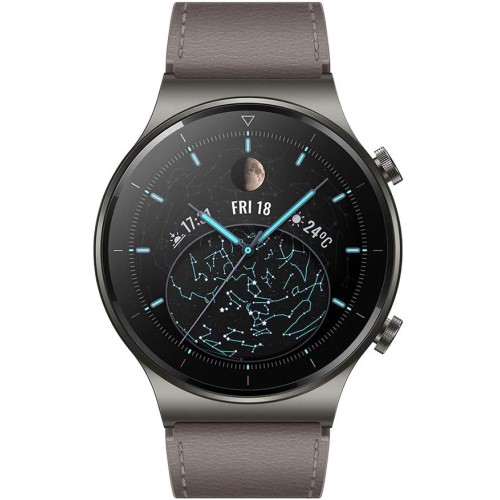 Huawei Smartwatch GT 2 Pro con GPS e GLONASS, SpO2, + 100 Modalità di allenamento, Chiamate Bluetooth, grigio