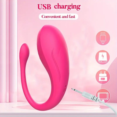 Vibratore per Donna con 10 modalità, controllo remoto con App dal tuo Telefono, conessione Bluetooth, Sex Toys adulto