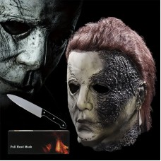 Maschera in Lattice Naturale Halloween-Funky – Costume da Paura Accessorio Unisex