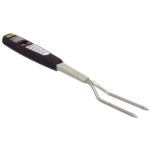 forchetta con termometro da cucina per carne barbecue con display lcd