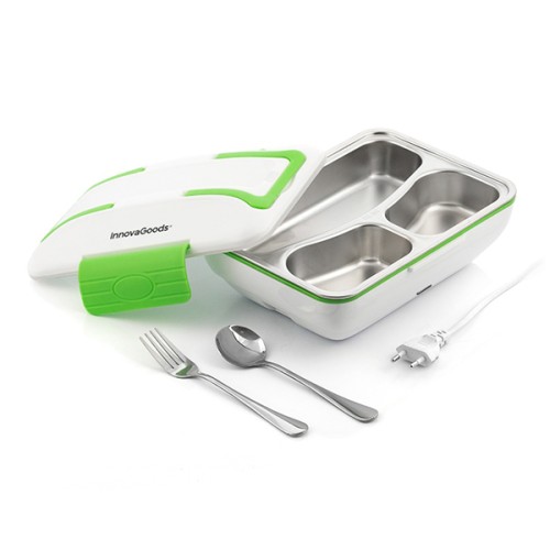 Portavivande Elettrico Pro Innovagoods 50W Bianco Verde 