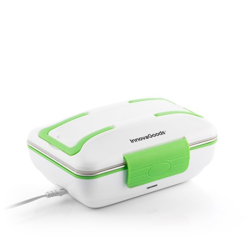 Portavivande Elettrico Pro Innovagoods 50W Bianco Verde Portavivande Elettrico Pro Innovagoods 50W Bianco Verde