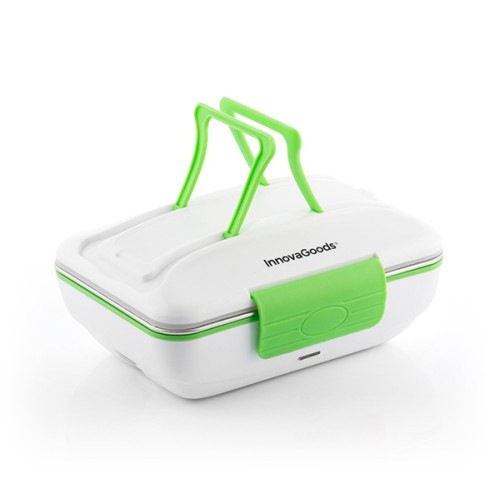 Portavivande Elettrico Pro Innovagoods 50W Bianco Verde Portavivande Elettrico Pro Innovagoods 50W Bianco Verde