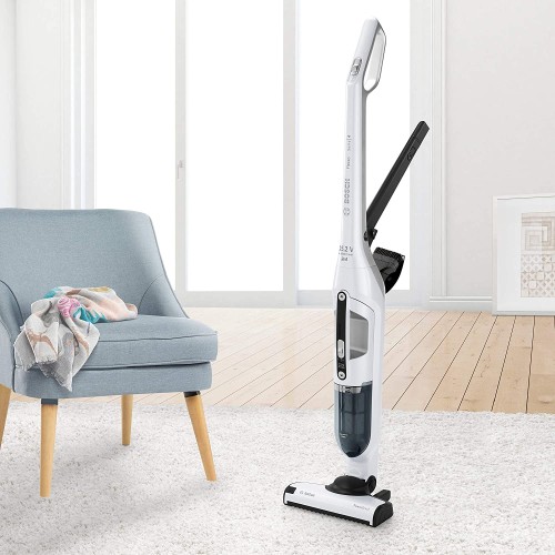 Bosch Flexxo Aspirapolvere Senza Fili a 2 Velocità con Capienza 0.4 L, Bianco Bosch Flexxo Aspirapolvere Senza Fili a 2 Velocità con Capienza 0.4 L, Bianco