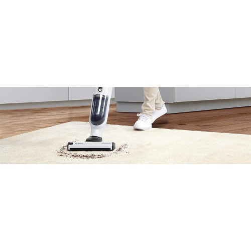 Bosch Flexxo Aspirapolvere Senza Fili a 2 Velocità con Capienza 0.4 L, Bianco Bosch Flexxo Aspirapolvere Senza Fili a 2 Velocità con Capienza 0.4 L, Bianco