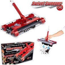 Scopa Elettrica Rotante Aspirapolvere Manico Ruotante Swivel Sweeper Senza Fili