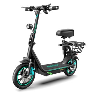 BOGIST Honey whale M5 Pro con pneumatici da 12 pollici, motore da 500W 11Ah, monopattino elettrico pieghevole con sedile e portapacchi