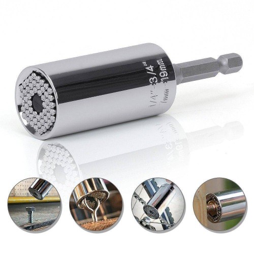 Chiave a bussola, universale, Gator Grip, multifunzione universale a mano peri riparazione Chiave a bussola, universale, Gator Grip, multifunzione universale a mano peri riparazione
