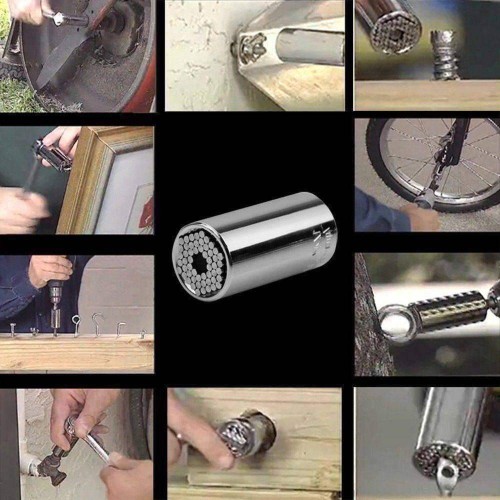 Chiave a bussola, universale, Gator Grip, multifunzione universale a mano peri riparazione Chiave a bussola, universale, Gator Grip, multifunzione universale a mano peri riparazione