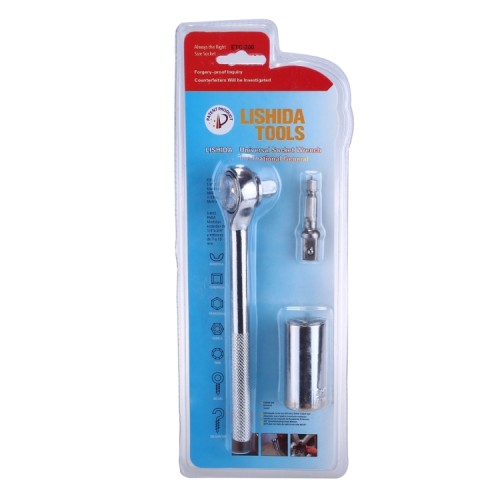 Chiave a cricchetto universale, 3 in 1 multi funzione gotar grip, Adatta a tutti i tipi di bulloni e dadi Chiave a cricchetto universale, 3 in 1 multi funzione gotar grip, Adatta a tutti i tipi di bulloni e dadi