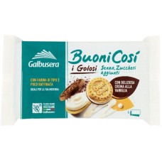 GALBUSERA Kekse Gut So ohne Zuckerzusatz 160G. Gefüllte Kekse