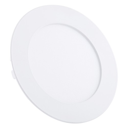 Faretto ad incasso bianco rotondo 6 watt led luce bianco caldo Faretto ad incasso bianco rotondo 6 watt led luce bianco caldo