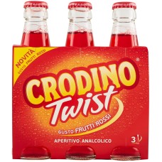 Crodino Twist gusto Frutti rossi  Ml 175X3