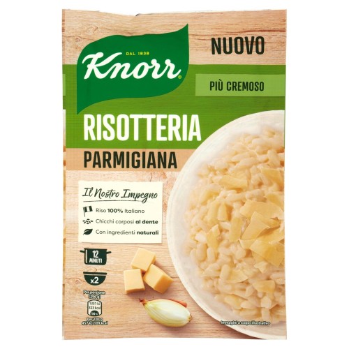 Risotto Parmigiana, più cremoso, 175 g, Knorr