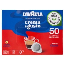 Lavazza Crema e Gusto Classico, 50 cialde per macchina espresso