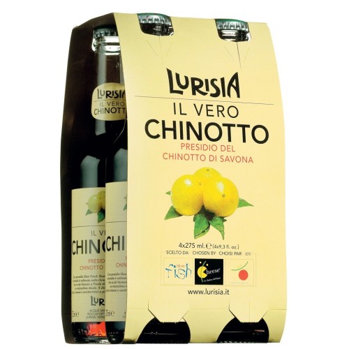 Lurisia, il nostro Chinotto, quello vero, 4 bottiglie, in vetro, 275ml
