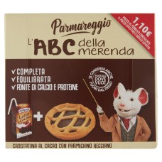 Das ABC des Snacks, Snack Comepleta Balanced, mit einer Kalzium- und Proteinquelle, Parmareggio