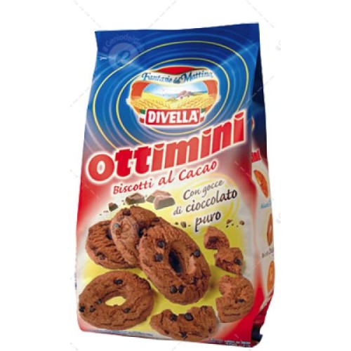 Divella Biscotti Ottimini Cioccolato 400g