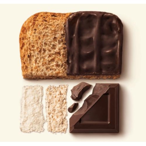 Mulino Bianco Mini Fette Integrali con Cioccolato Fondente, 110g