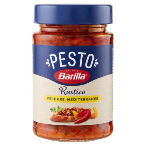 Barilla Pesto Rustico Verdure Mediterranee 200g