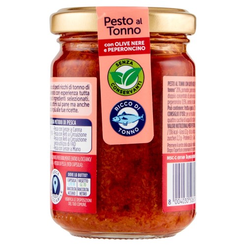 Rio Mare, Pesto Olive E Peperoni, 130g