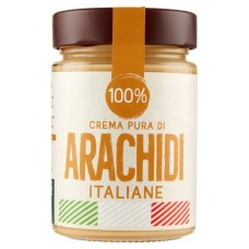 Crema di arachidi tostate, 100%, pura crema di arachidi, 300 gr