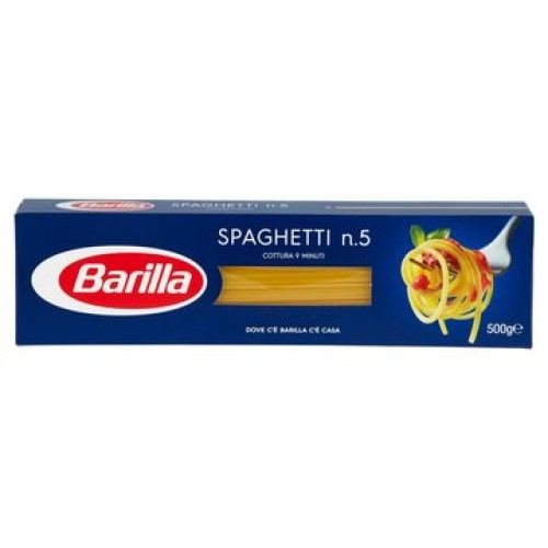 Pasta Barilla, spaghetti n. 5 - 500 gr 