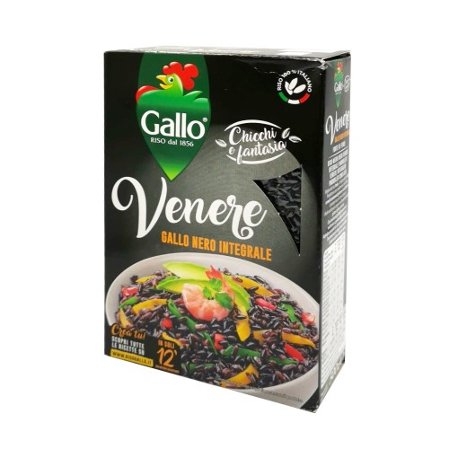 Riso Gallo, Venere Nero, Integrale, 500 g
