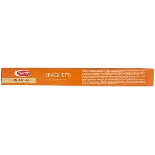 Spaghetti Barilla pasta integrale di semola di grano duro, 500 gr