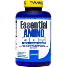 Amminoacidi Essenziali Fermentati EAA e Ramificati BCAA 2:1:1, Integratore per sportivi, fitness, body building, Yamamoto