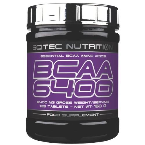 Amminoacidi a catena ramificata di Scitec Nutrition BCAA 6400 Amminoacidi a catena ramificata di Scitec Nutrition BCAA 6400