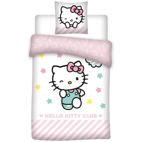 Hello Kitty copripiumino da letto per bambini, Letto Singolo