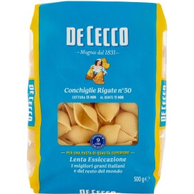 De Cecco Conchiglie Rigate n°50 500 g